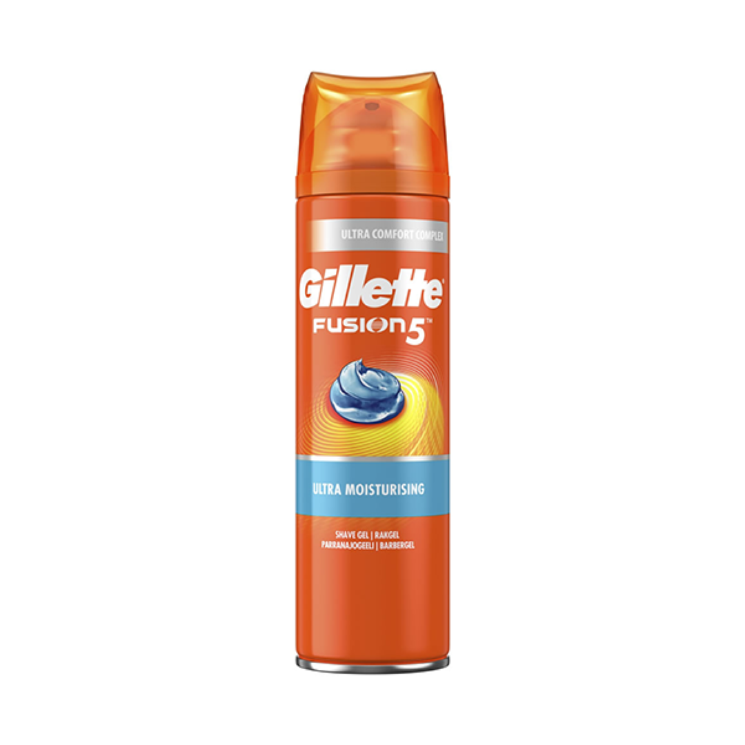 GILLETTE FUSION MOIST SHAVE GEL 200ML